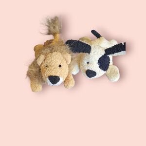 Vtg Russ Buddies plush set